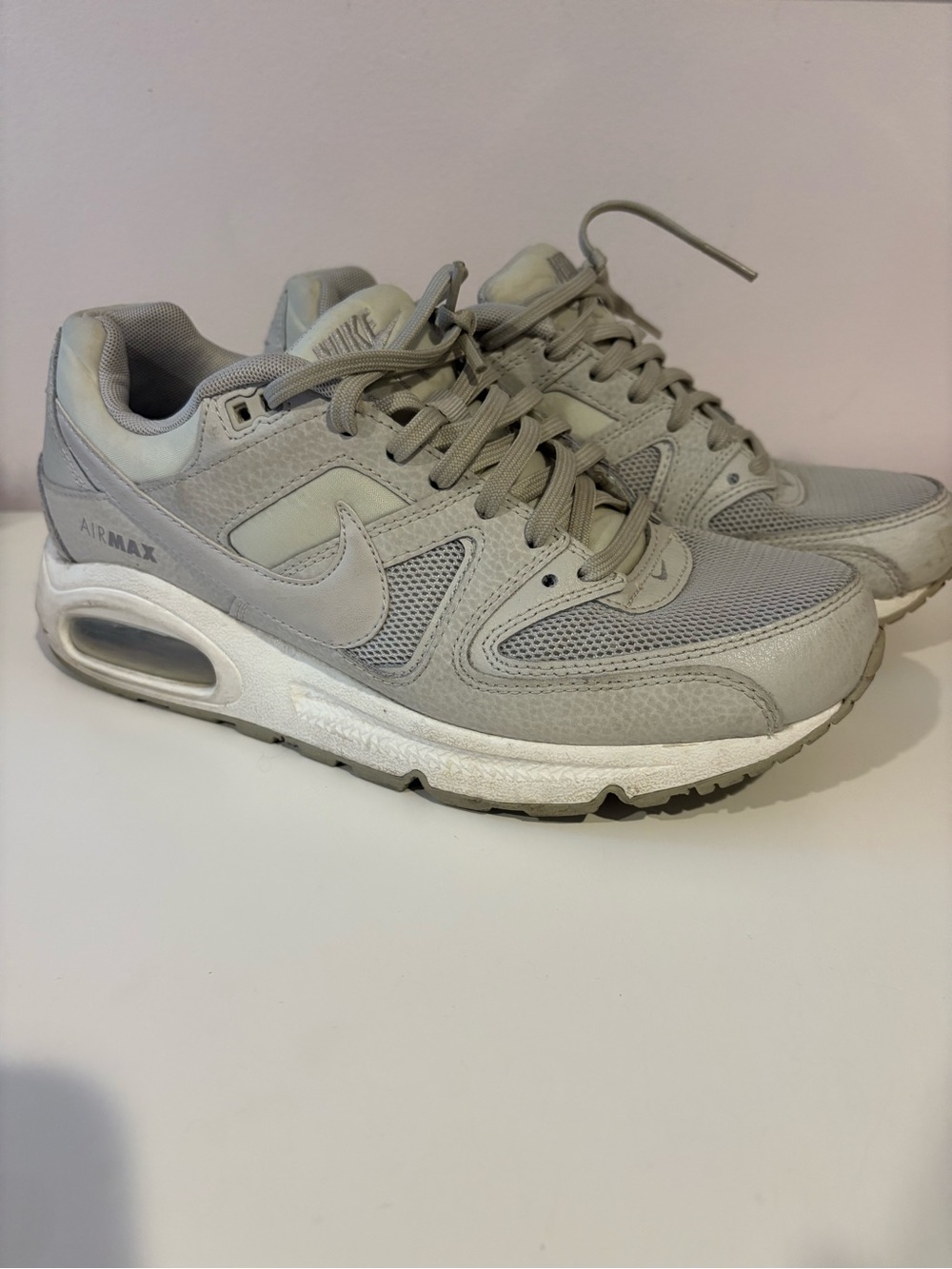 Light Grey NIKE Air Max 1 Sneakers